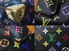 Load image into Gallery viewer, LOUISVUITTON ルイヴィトン スピーディ30 ハンドバッグ M92642 ブラック マルチカラー 美品 中古 4c068617