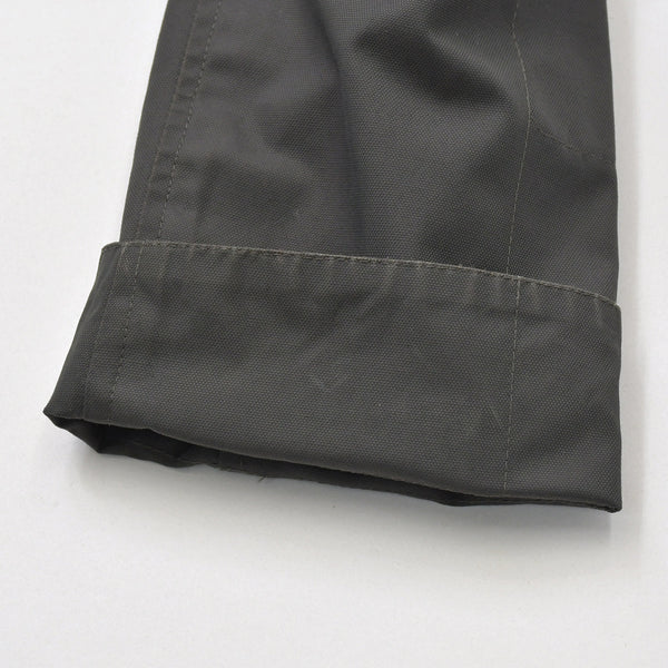 極美品 HERMES エルメス デュアルジップコート 42-5525 ロングコート 46サイズ ヘザーグレー ダブルジップ アウター シルバー金具 中古 4a006862
