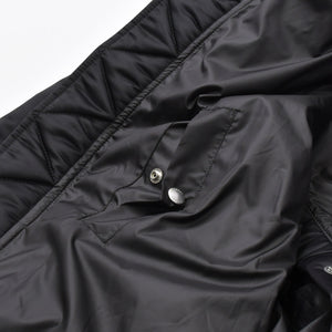 極美品 SACAI サカイ ナイロンツイル ブルゾン MA-1 ボンバージャケット SCM-051 サイズ4 ブラック アウター 中古 4a006864