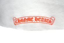 Load image into Gallery viewer, 新品未使用 CHROME HEARTS クロムハーツ ショート丈 ミニTシャツ リップ＆タン ローリングストーンズ 限定 ホワイト レッド 中古 4c068768