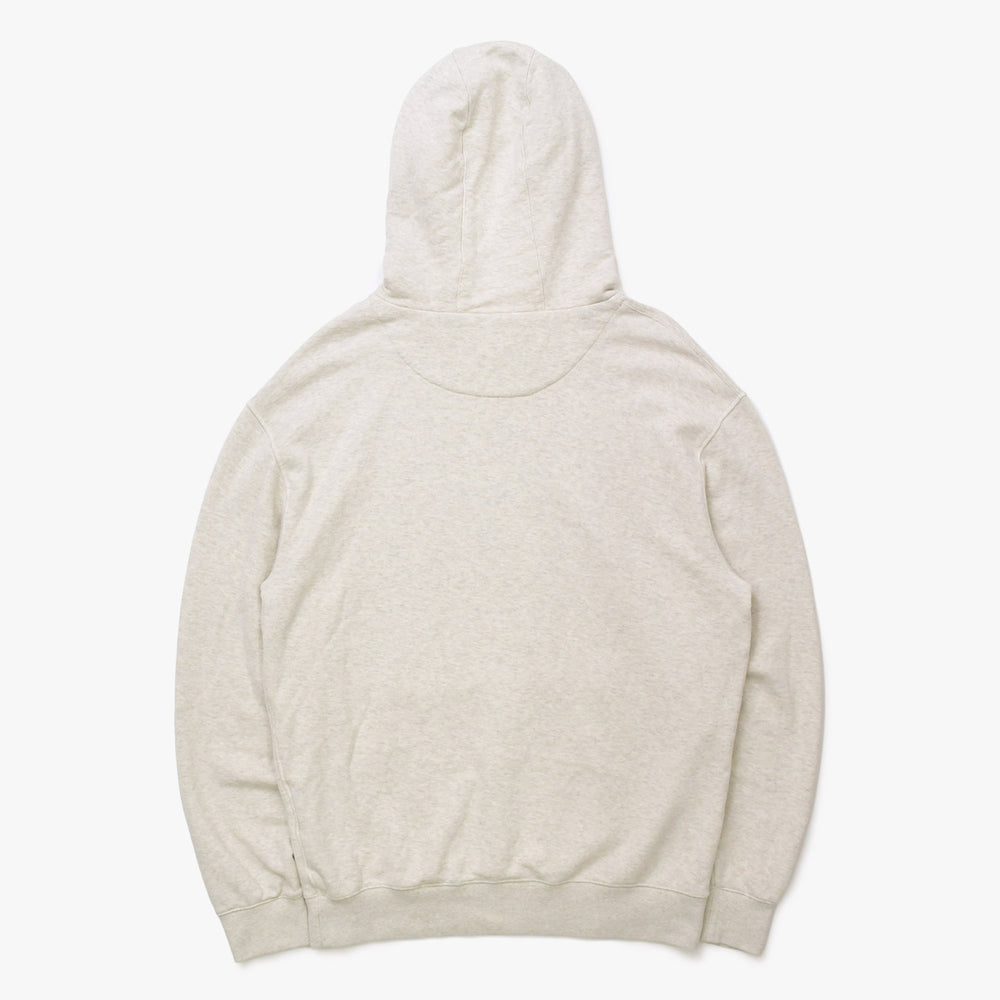 PRADA プラダ 23AW パーカー フーディー フロントロゴプリント ライトグレー ブラック サイズL UJL24B 美品 中古 4a006868