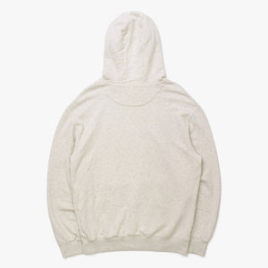 PRADA プラダ 23AW パーカー フーディー フロントロゴプリント ライトグレー ブラック サイズL UJL24B 美品 中古 4a006868