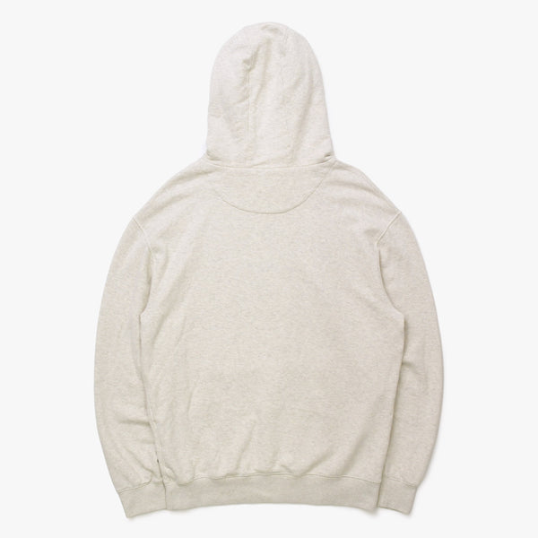PRADA プラダ 23AW パーカー フーディー フロントロゴプリント ライトグレー ブラック サイズL UJL24B 美品 中古 4a006868