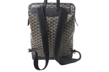 Load image into Gallery viewer, 新品未使用 GOYARD ゴヤール シザルパン バックパック ブラック リュック カーフスキン CISALPMMLTY01CL01P シルバー金具 中古 4c068689