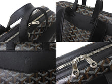 Load image into Gallery viewer, 新品未使用 GOYARD ゴヤール シザルパン バックパック ブラック リュック カーフスキン CISALPMMLTY01CL01P シルバー金具 中古 4c068689