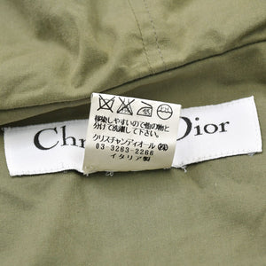 Christian Dior クリスチャンディオール フーデッドベスト 3PI2022042 ミリタリー カーキ ヴィンテージ ガリアーノ期 美品 中古 4a006870