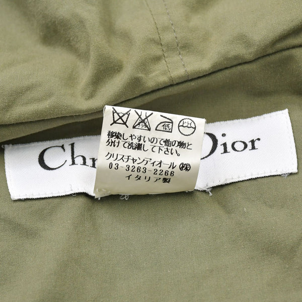 Christian Dior クリスチャンディオール フーデッドベスト 3PI2022042 ミリタリー カーキ ヴィンテージ ガリアーノ期 美品 中古 4a006870