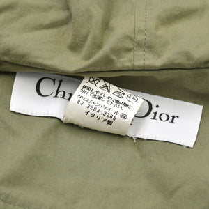 Christian Dior クリスチャンディオール フーデッドベスト 3PI2022042 ミリタリー カーキ ヴィンテージ ガリアーノ期 美品 中古 4a006870