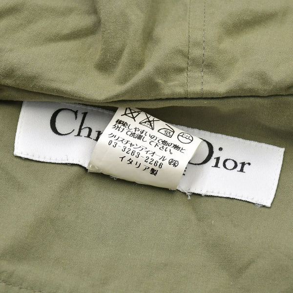 Christian Dior クリスチャンディオール フーデッドベスト 3PI2022042 ミリタリー カーキ ヴィンテージ ガリアーノ期 美品 中古 4a006870
