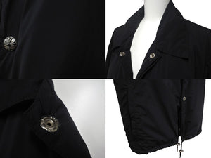 CHROME HEARTS クロムハーツ RIGGINS FBRC BLK CH PLS JQRD コーチジャケット ナイロン ブラック サイズM 美品 中古 4c068703