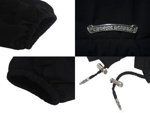 CHROME HEARTS クロムハーツ RIGGINS FBRC BLK CH PLS JQRD コーチジャケット ナイロン ブラック サイズM 美品 中古 4c068703