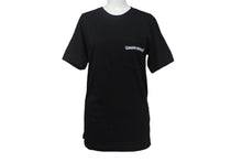 画像をギャラリービューアに読み込む, 新品未使用 CHROME HEARTS クロムハーツ アーチロゴ 半袖Ｔシャツ サイズXS スクロールラベルロゴ プリント ブラック コットン 中古 4c068710