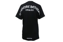 Load image into Gallery viewer, 新品未使用 CHROME HEARTS クロムハーツ アーチロゴ 半袖Ｔシャツ サイズXS スクロールラベルロゴ プリント ブラック コットン 中古 4c068710