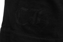 画像をギャラリービューアに読み込む, 新品未使用 CHROME HEARTS クロムハーツ アーチロゴ 半袖Ｔシャツ サイズXS スクロールラベルロゴ プリント ブラック コットン 中古 4c068710