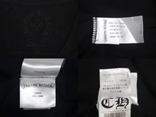 Load image into Gallery viewer, CHROME HEARTS クロムハーツ フォティ 半袖Ｔシャツ 新型 FOTI ブラック コットン プリント ロゴ サイズL 美品 中古 4c068720