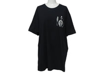 Load image into Gallery viewer, CHROME HEARTS クロムハーツ フォティ 半袖Ｔシャツ 新型 FOTI ブラック コットン プリント ロゴ サイズL 美品 中古 4c068720