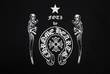 Load image into Gallery viewer, CHROME HEARTS クロムハーツ フォティ 半袖Ｔシャツ 新型 FOTI ブラック コットン プリント ロゴ サイズL 美品 中古 4c068720