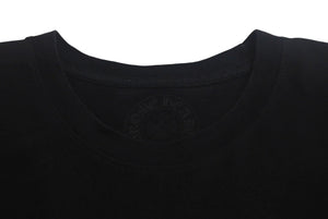 CHROME HEARTS クロムハーツ フォティ 半袖Ｔシャツ 新型 FOTI ブラック コットン プリント ロゴ サイズL 美品 中古 4c068720