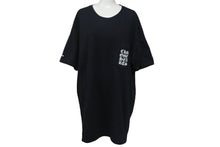 Load image into Gallery viewer, 極美品 CHROME HEARTS クロムハーツ Vertical Logo 半袖Tシャツ サイズXL スクロールラベルロゴ ブラック コットン 中古 4c068721