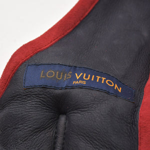 新品同様品 LOUIS VUITTON ルイヴィトン リブユーティリティベスト RM192M サイズM 3Dマルチポケット ベージュ レッド金具 中古 4a006874