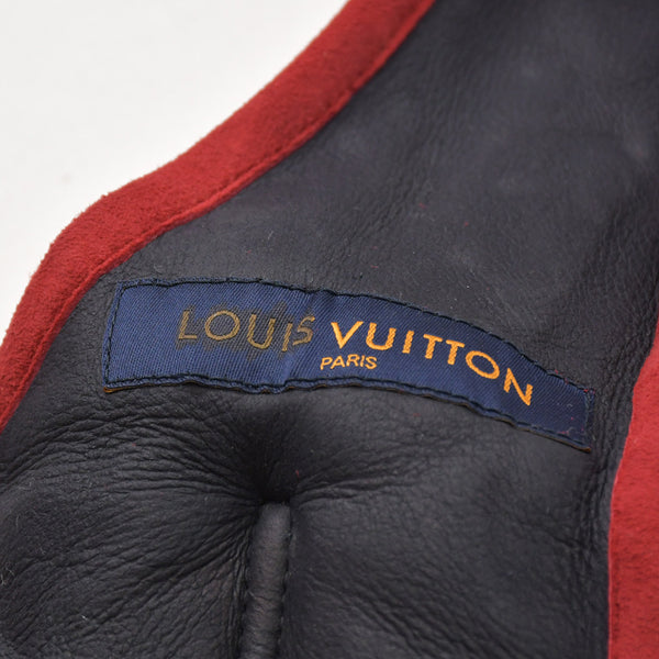 新品同様品 LOUIS VUITTON ルイヴィトン リブユーティリティベスト RM192M サイズM 3Dマルチポケット ベージュ レッド金具 中古 4a006874