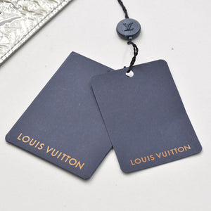 極美品 LOUIS VUITTON ルイヴィトン ベスト ミッドレイヤー アシンメトリー レザーベスト トップス シルバー 中古 4a006875