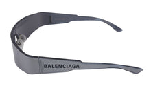 Load image into Gallery viewer, BALENCIAGA バレンシアガ Mono Rectangle サングラス BB0041S サイズ99□1-125 シルバー プラスチック 良品 中古 4c068755