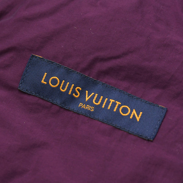 新品同様品 LOUIS VUITTON ルイヴィトン リブユーティリティベスト RM192M サイズ48 3Dマルチポケット パープル 中古 4a006876