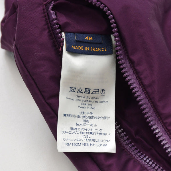新品同様品 LOUIS VUITTON ルイヴィトン リブユーティリティベスト RM192M サイズ48 3Dマルチポケット パープル 中古 4a006876