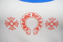 画像をギャラリービューアに読み込む, 新品未使用 CHROME HEARTS クロムハーツ HORSESHOE ホースシュー CHプラス キャミソール タンクトップ サイズS ホワイト ブルー 中古 4c068770