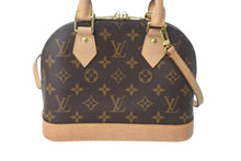 画像をギャラリービューアに読み込む, LOUIS VUITTON ルイヴィトン アルマBB ハンドバッグ M53152 ショルダー 2WAY モノグラムキャンバス PVC レザー 美品 中古 4c068783