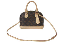 画像をギャラリービューアに読み込む, LOUIS VUITTON ルイヴィトン アルマBB 2WAYハンドバッグ 現行モデル M46990 モノグラム ゴールド金具 美品 中古 4c068784