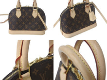 Load image into Gallery viewer, LOUIS VUITTON ルイヴィトン アルマBB 2WAYハンドバッグ 現行モデル M46990 モノグラム ゴールド金具 美品 中古 4c068784