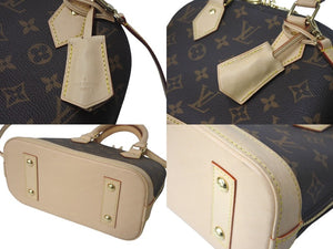 LOUIS VUITTON ルイヴィトン アルマBB 2WAYハンドバッグ 現行モデル M46990 モノグラム ゴールド金具 美品 中古 4c068784