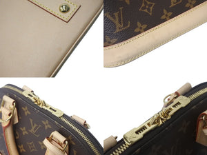 LOUIS VUITTON ルイヴィトン アルマBB 2WAYハンドバッグ 現行モデル M46990 モノグラム ゴールド金具 美品 中古 4c068784