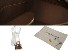 Load image into Gallery viewer, LOUIS VUITTON ルイヴィトン アルマBB 2WAYハンドバッグ 現行モデル M46990 モノグラム ゴールド金具 美品 中古 4c068784