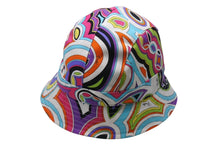 画像をギャラリービューアに読み込む, 極美品 EMILIO PUCCI エミリオプッチ サマーバケットハット マルチカラー コットン100% 51GF03 中古 4b00068