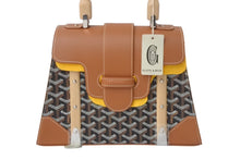 画像をギャラリービューアに読み込む, 新品未使用 Goyard ゴヤール サイゴンPM 2WAYショルダーバッグ ハンドバッグ ゴヤールディンキャンバス ブラウン ウッド 中古 4c068806