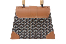 画像をギャラリービューアに読み込む, 新品未使用 Goyard ゴヤール サイゴンPM 2WAYショルダーバッグ ハンドバッグ ゴヤールディンキャンバス ブラウン ウッド 中古 4c068806