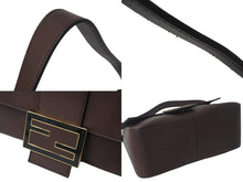 画像をギャラリービューアに読み込む, FENDI フェンディ ショルダーバッグ ビッグマンマバケット 8BR638-D16 イタリア製 レザー ブラウン ゴールド 美品 中古 4c068323