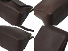 画像をギャラリービューアに読み込む, FENDI フェンディ ショルダーバッグ ビッグマンマバケット 8BR638-D16 イタリア製 レザー ブラウン ゴールド 美品 中古 4c068323