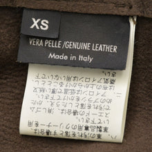 画像をギャラリービューアに読み込む, Neil Barrett ニールバレット ライダースジャケット サイズXS シングル パッチワーク レザー ブラウン 美品 中古 4a000689