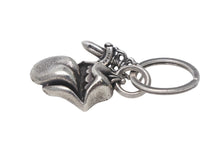 画像をギャラリービューアに読み込む, CHROME HEARTS クロムハーツ リップアンドタン スプリットダガー キーリング 重量55.5g シルバー925 2002刻印 美品 中古 4c068902