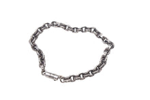 画像をギャラリービューアに読み込む, CHROME HEARTS クロムハーツ ペーパーチェーンブレスレット 重量11.2g 全長18.5cm シルバー925 1999刻印 美品 中古 4c068903