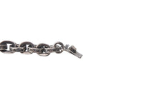 画像をギャラリービューアに読み込む, CHROME HEARTS クロムハーツ ペーパーチェーンブレスレット 重量11.2g 全長18.5cm シルバー925 1999刻印 美品 中古 4c068903