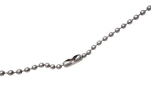 画像をギャラリービューアに読み込む, CHROME HEARTS クロムハーツ 1ボールタイニーCHクロスチャーム ネックレス 重量12.7g 全長52.5cm シルバー925 美品 中古 4c068904