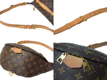 Load image into Gallery viewer, LOUIS VUITTON ルイヴィトン バムバッグ ボディバッグ M43644 モノグラム ブラウン PVC レザー 美品 中古 4c069107