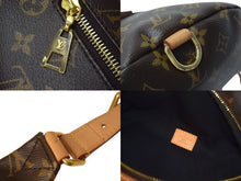 Load image into Gallery viewer, LOUIS VUITTON ルイヴィトン バムバッグ ボディバッグ M43644 モノグラム ブラウン PVC レザー 美品 中古 4c069107