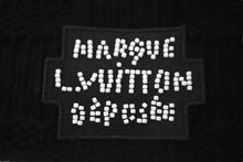 画像をギャラリービューアに読み込む, 極美品 LOUIS VUITTON ルイヴィトン ビーニー ダミエパール M7336A ニット帽 ブラック ウール ガラスパール 中古 4c068948