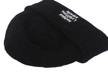 画像をギャラリービューアに読み込む, 極美品 LOUIS VUITTON ルイヴィトン ビーニー ダミエパール M7336A ニット帽 ブラック ウール ガラスパール 中古 4c068948